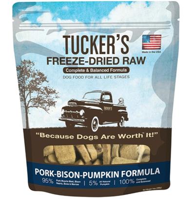 Tuckers Pork-Bison-Pumpkin; 14 oz.