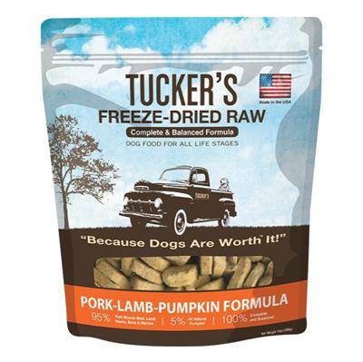 Tuckers Pork-Lamb-Pumpkin 14 oz.