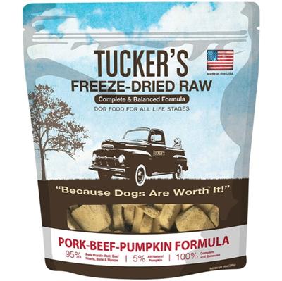 Tuckers Beef-Pumpkin; 14 oz.