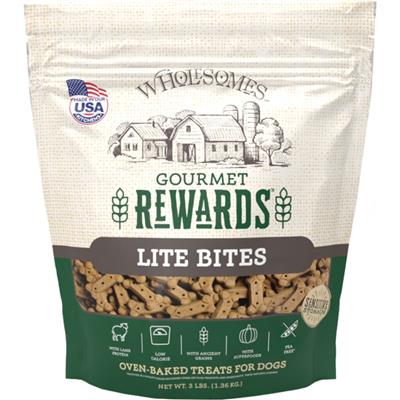 Sportmix Dog Wholesomes Rewards Gourmet Lite Biscuits Lamb 3 Lb