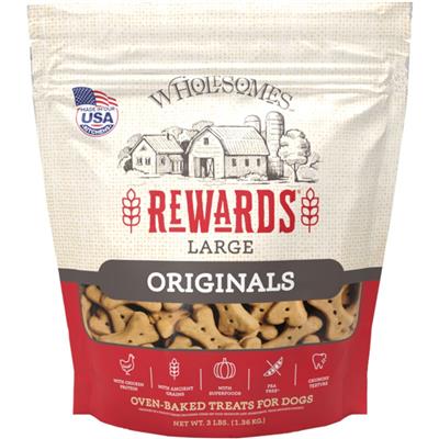 Sportmix Dog Wholesomes Rewards Classic Original Biscuits Chicken Large-3 Lb