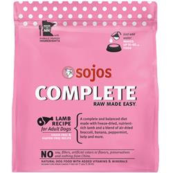 Sojos Dog Complete Freeze-Dried Adult Lamb Recipe 7Lbs
