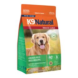 K9 Natural Dog Baked & Coated Grass Fed Red Recipe 16Lbs