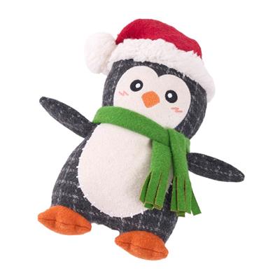 ZippyPaws ZippyPaws ecoZippy Holiday Cotton Cuddler Penguin