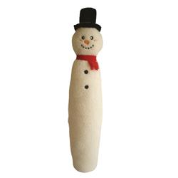 ZippyPaws Holiday Jigglerz® Christmas Snowman Plush Dog Toy