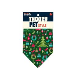 ThoozyPet Deck The Paws Bandana
