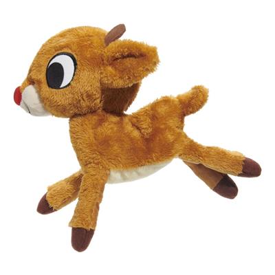 BARK Holiday Runnin' Rudolph Plush Dog Toy XL