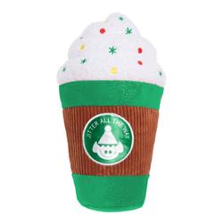 BARK Jitter All The Way Latte Plush Dog Toy