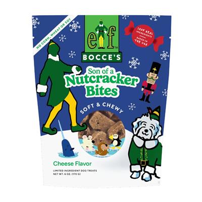 Bocce's Bakery Son of a Nutcracker Bites Soft & Chewy Dog Treats 6oz