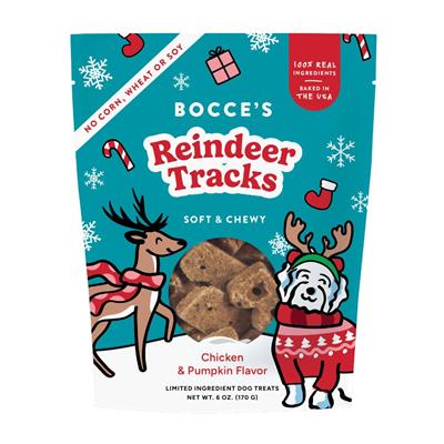Bocce's Bakery Reindeer Tracks Soft & Chewy Dog Treats 6oz