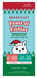 Bocce's Bakery Feast of Fishies Lickables Cat Treat 2 oz 4pc
