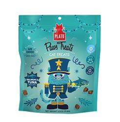 Plato Paws & Claws Holiday Two Pack Air-Dried Cat Treats, 2-pk