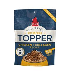 Plato Pet Treats Chicken & Collagen Pet Food Topper, 12-oz
