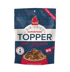 Plato Dog Grain Free air - Dried Topper Beef 12oz