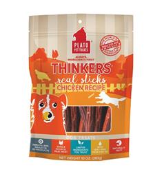 Plato Dog Treats Thinkers Chicken Sticks 10oz.