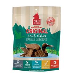 Plato Dog Strips Duck 18oz.