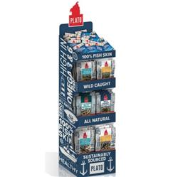 Plato Dog Grain Free Fish Shipper 44 Piece Display