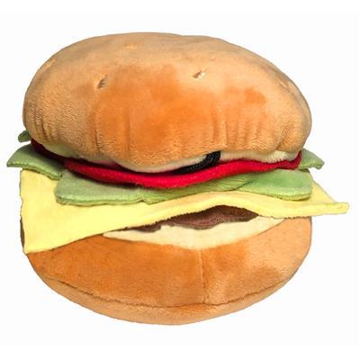 Hamburger Dog Toy