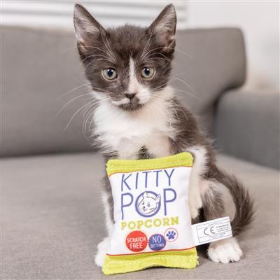 Kitty Pop Plush Cat Toy
