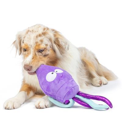 Slappies® Squiggly Squid Dog Toy