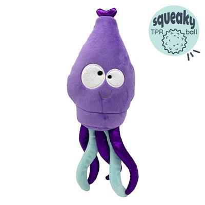 Slappies® Squiggly Squid Dog Toy