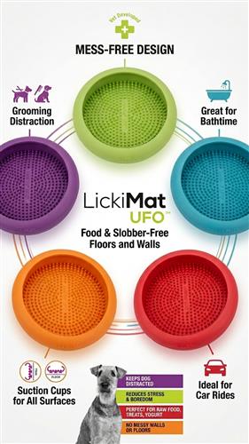 LickiMat UFO Color Assortment Pack - 5 for the price of 4 promotion!