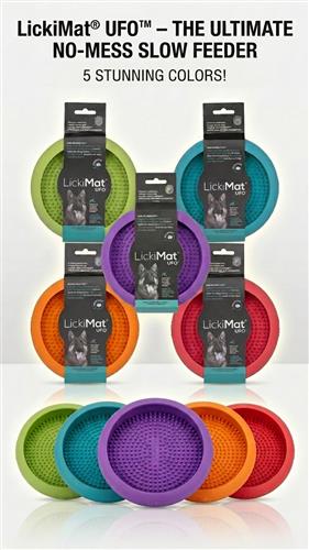 LickiMat UFO Color Assortment Pack - 5 for the price of 4 promotion!