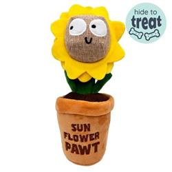 Seek 'n Treat Sunflower Pawt Dog Toy