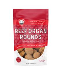 Oma's Pride Dog Freeze-Dried Beef Organ Rounds 1.5oz