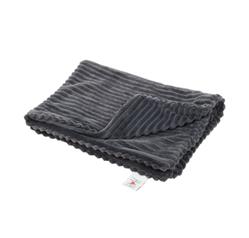 Huggle Hound Dog Scout Blanket Steel 30x40"