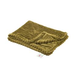 Hugglehounds Dog Scout Blankie Olive - 30" X 40"