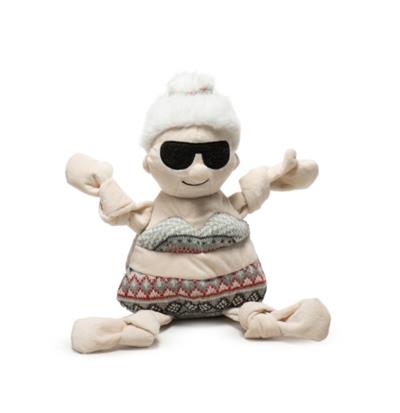 HiggleHounds Beach Babe Mrs. C Knottie Plush Dog Toy