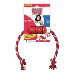 KONG Dental With Floss Rope Chew Toy 1ea/SM