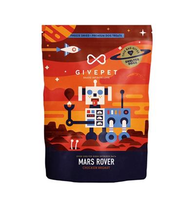 Givepet Dog Freeze-Dried Grain Free Mars Rover 3Oz