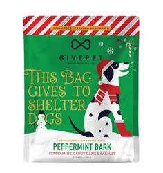 Givepet Dog Holiday Soft & Chewy Grain Free Peppermint Bark Training Treats 6Oz