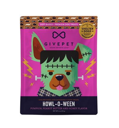 Givepet Dog Soft Baked Howl O Ween 6Oz