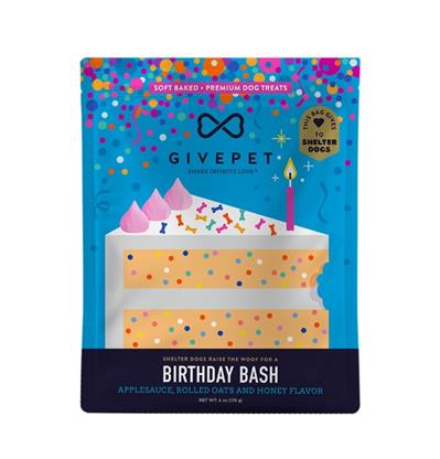 Givepet Dog Soft Baked Grain Free Birthday Bash 6Oz