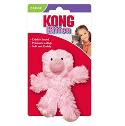 KONG Kitten Plush Catnip Teddy Bear Toy Assorted 1ea/One Size