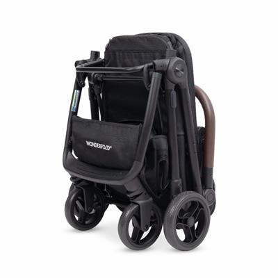 Bella Pet Stroller with AutoFold Technology - Graphite Black