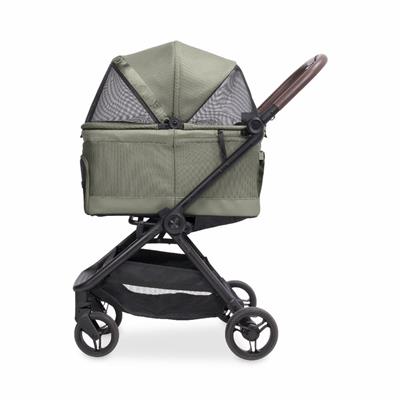 Bella Pet Stroller with AutoFold Technology - Moss
