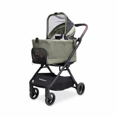 Bella Pet Stroller with AutoFold Technology - Moss