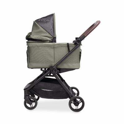 Bella Pet Stroller with AutoFold Technology - Moss