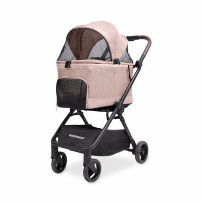 Bella Pet Stroller with AutoFold Technology - Rose