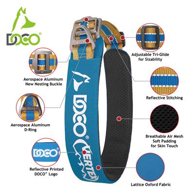 DOCO® VERTEX Reflective Ultralight  Mesh Collar