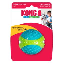 KONG Corestrength Dog Toy Ball Blue 1ea/MD