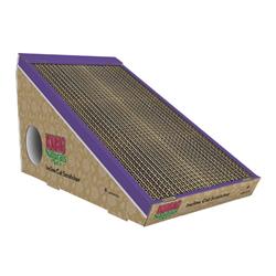 KONG Incline Scratcher with Cat Toy Brown 1ea/One Size