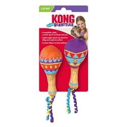 KONG Scrattles Acoustix Cat Toy 1ea/2 pk