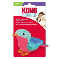KONG Crackles Tweetz Bird Catnip Toy Multi-Color 1ea/One Size