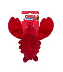 KONG Cuteseas Rufflez Dog Toy Lobster SM/MD