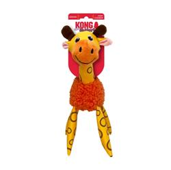 KONG Shakers Floofs Plush Dog Toy Giraffe, 1ea/MD